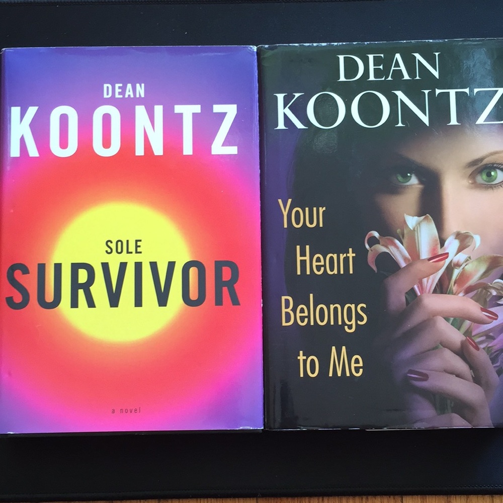 Dean Koontz bundle of 2 hardcover books